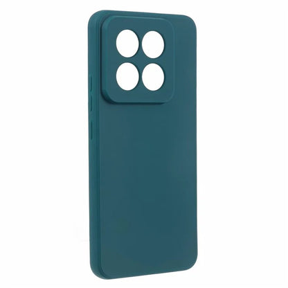 For Xiaomi 14 Pro TPU Case Straight Edge Candy Color Phone Cover