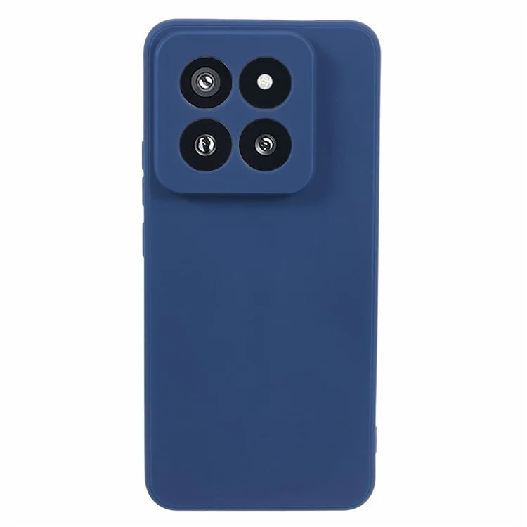 For Xiaomi 14 Pro TPU Case Straight Edge Candy Color Phone Cover