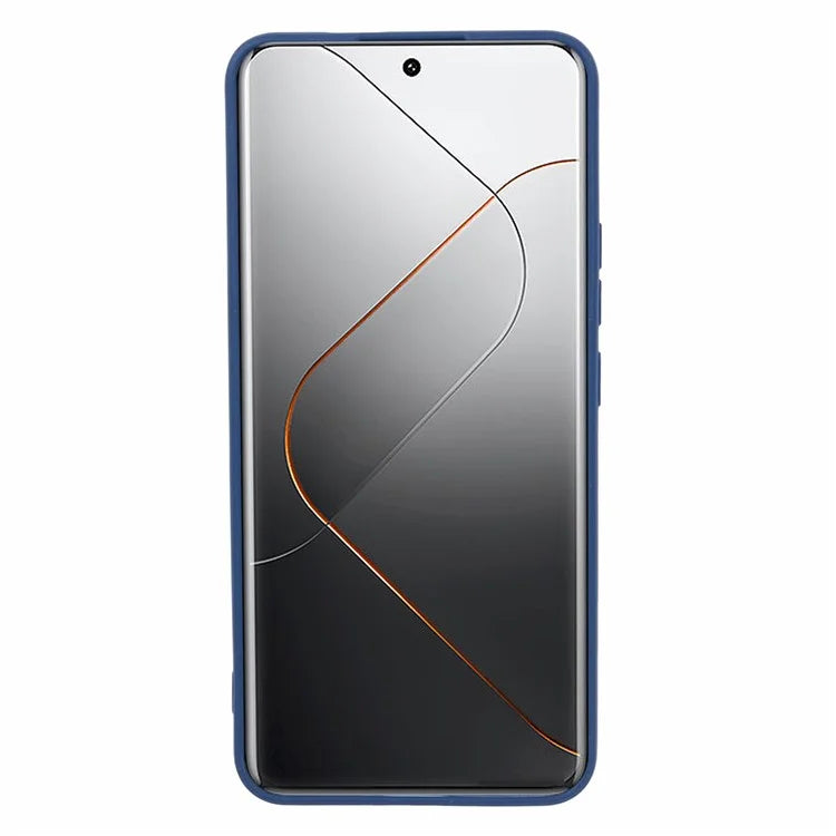 For Xiaomi 14 Pro TPU Case Straight Edge Candy Color Phone Cover
