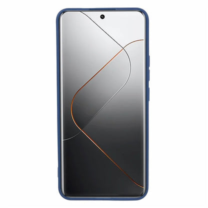 For Xiaomi 14 Pro TPU Case Straight Edge Candy Color Phone Cover