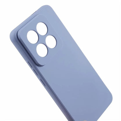 For Xiaomi 14 Pro TPU Case Straight Edge Candy Color Phone Cover