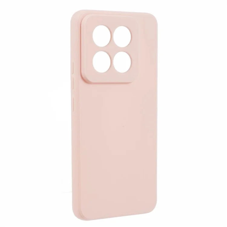 For Xiaomi 14 Pro TPU Case Straight Edge Candy Color Phone Cover