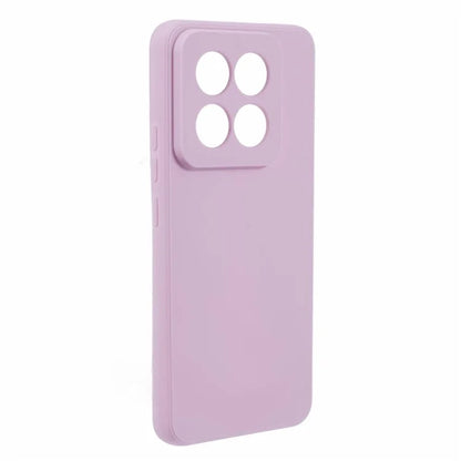 For Xiaomi 14 Pro TPU Case Straight Edge Candy Color Phone Cover