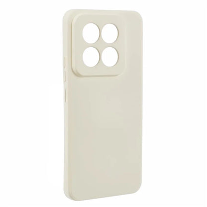 For Xiaomi 14 Pro TPU Case Fiber Lining Rubberized Phone Back Cover