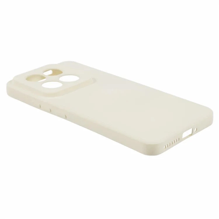 For Xiaomi 14 Pro TPU Case Fiber Lining Rubberized Phone Back Cover