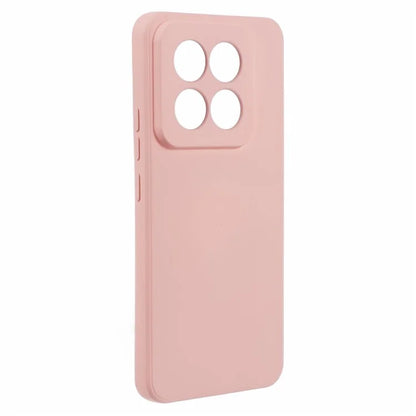 For Xiaomi 14 Pro TPU Case Fiber Lining Rubberized Phone Back Cover