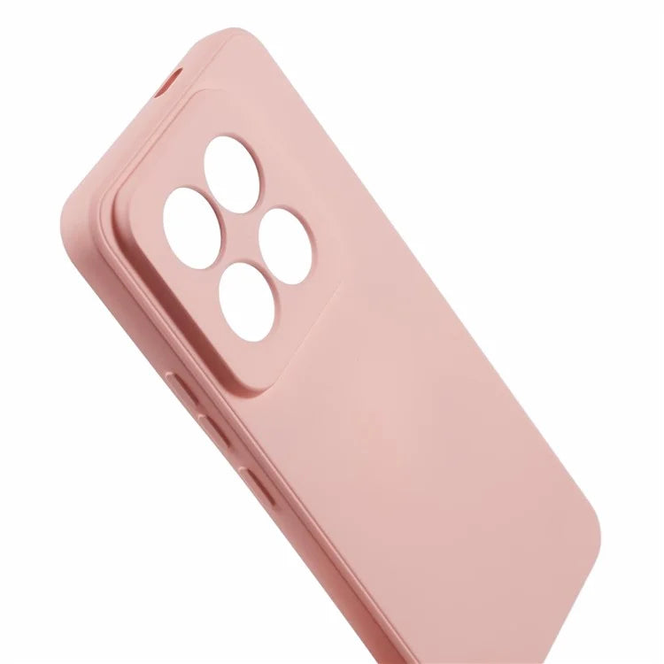 For Xiaomi 14 Pro TPU Case Fiber Lining Rubberized Phone Back Cover