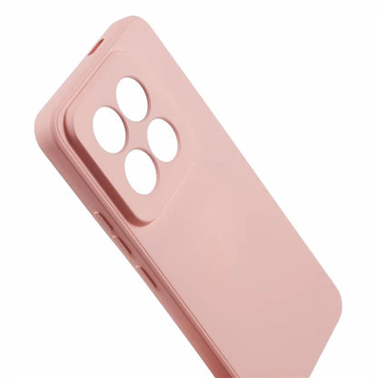 For Xiaomi 14 Pro TPU Case Fiber Lining Rubberized Phone Back Cover