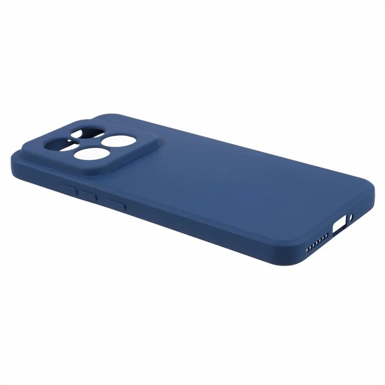 For Xiaomi 14 Pro TPU Case Fiber Lining Rubberized Phone Back Cover
