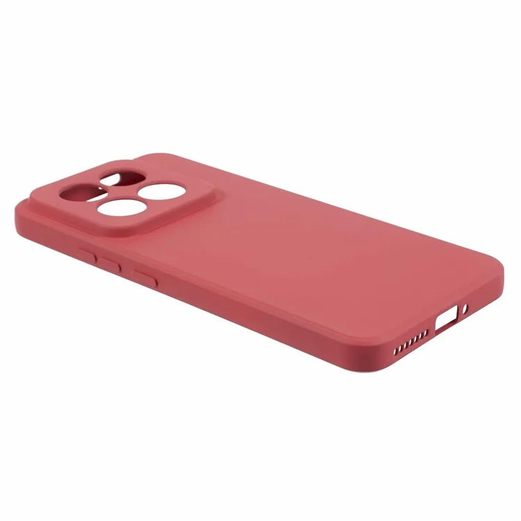 For Xiaomi 14 Pro TPU Case Fiber Lining Rubberized Phone Back Cover