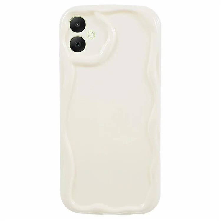 YX Series For Samsung Galaxy A05 4G Case Wave Shape Precise Cutout Mobile Phone Shell