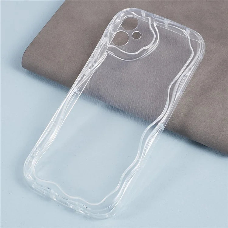 YX Series For Samsung Galaxy A05 4G Case Wave Shape Precise Cutout Mobile Phone Shell