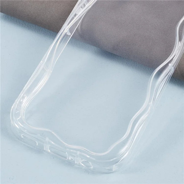 YX Series For Samsung Galaxy A05 4G Case Wave Shape Precise Cutout Mobile Phone Shell