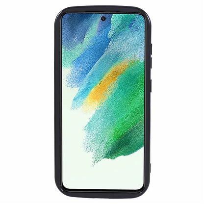 YX Series For Samsung Galaxy S21 FE 5G Case Wave Design Soft TPU Phone Cover (Precise Cutout)