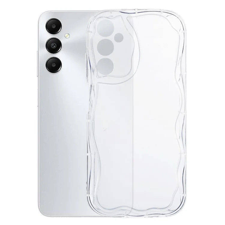 YX Series For Samsung Galaxy A05s 4G Case Wave Shape TPU Precise Cutout Phone Shell