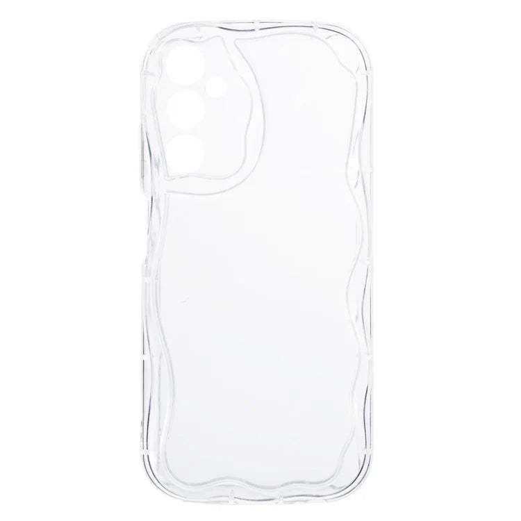 YX Series For Samsung Galaxy A05s 4G Case Wave Shape TPU Precise Cutout Phone Shell