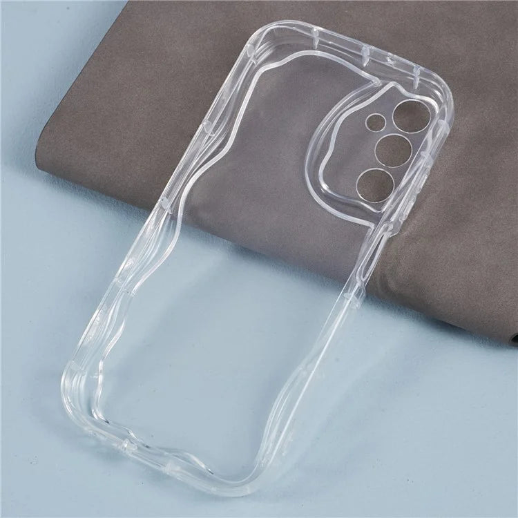 YX Series For Samsung Galaxy A05s 4G Case Wave Shape TPU Precise Cutout Phone Shell