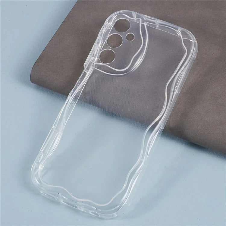 YX Series For Samsung Galaxy A05s 4G Case Wave Shape TPU Precise Cutout Phone Shell