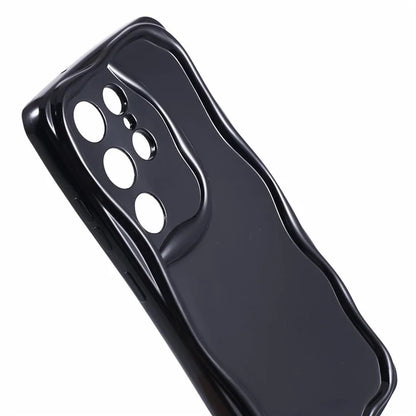 YX Series For Samsung Galaxy S23 Ultra Case Slim-Fit Wave Shape Phone Back Shell  (Precise Cutout)