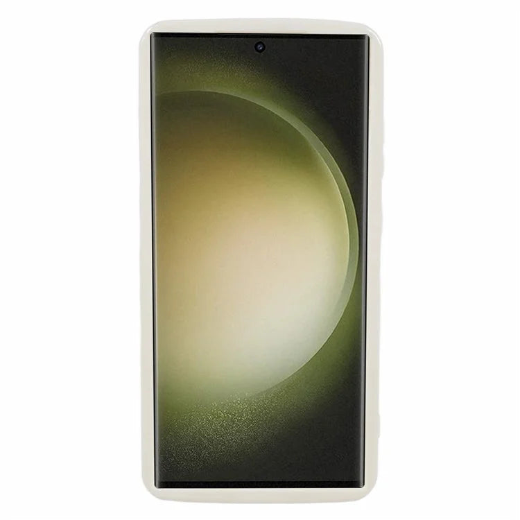 YX Series For Samsung Galaxy S23 Ultra Case Slim-Fit Wave Shape Phone Back Shell  (Precise Cutout)