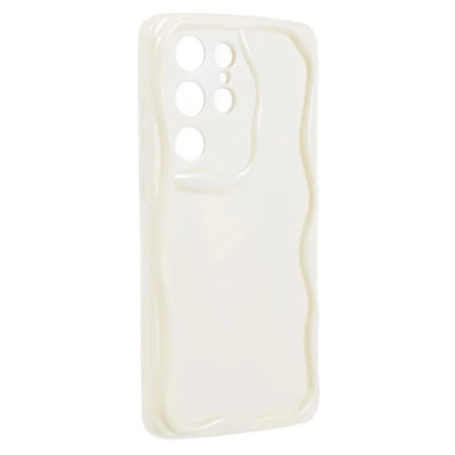 YX Series For Samsung Galaxy S23 Ultra Case Slim-Fit Wave Shape Phone Back Shell  (Precise Cutout)