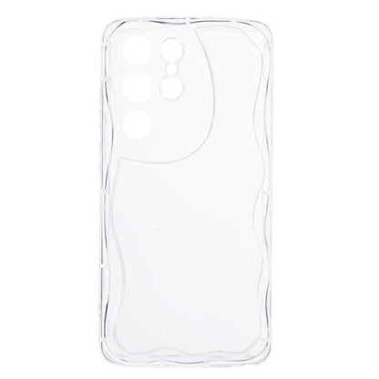 YX Series For Samsung Galaxy S23 Ultra Case Slim-Fit Wave Shape Phone Back Shell  (Precise Cutout)