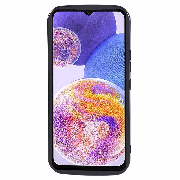 YX Series For Samsung Galaxy A13 4G TPU Case Wave Shape Phone Cover (Precise Cutout)