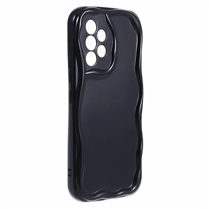 YX Series For Samsung Galaxy A13 4G TPU Case Wave Shape Phone Cover (Precise Cutout)