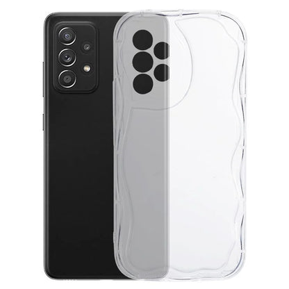 YX Series For Samsung Galaxy A52 4G / A52 5G / A52s 5G TPU Case Wave Shape Precise Cutout Phone Cover