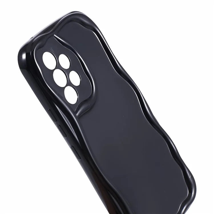 YX Series For Samsung Galaxy A32 4G (EU Version) Shockproof Case Wave Shape Precise Cutout TPU Phone Cover