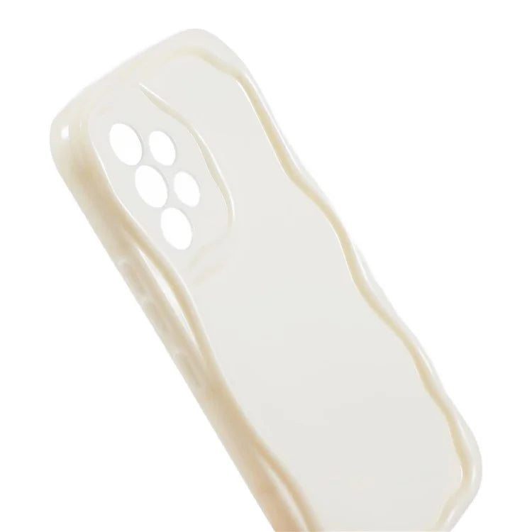 YX Series For Samsung Galaxy A32 4G (EU Version) Shockproof Case Wave Shape Precise Cutout TPU Phone Cover