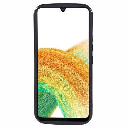YX Series For Samsung Galaxy A33 5G TPU Case Curly Wave Frame Phone Cover (Precise Cutout)