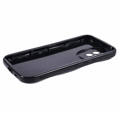 YX Series For Samsung Galaxy A33 5G TPU Case Curly Wave Frame Phone Cover (Precise Cutout)