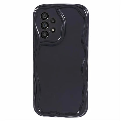 YX Series For Samsung Galaxy A53 5G Phone Case Wave Frame Shape TPU Cover (Precise Cutout)
