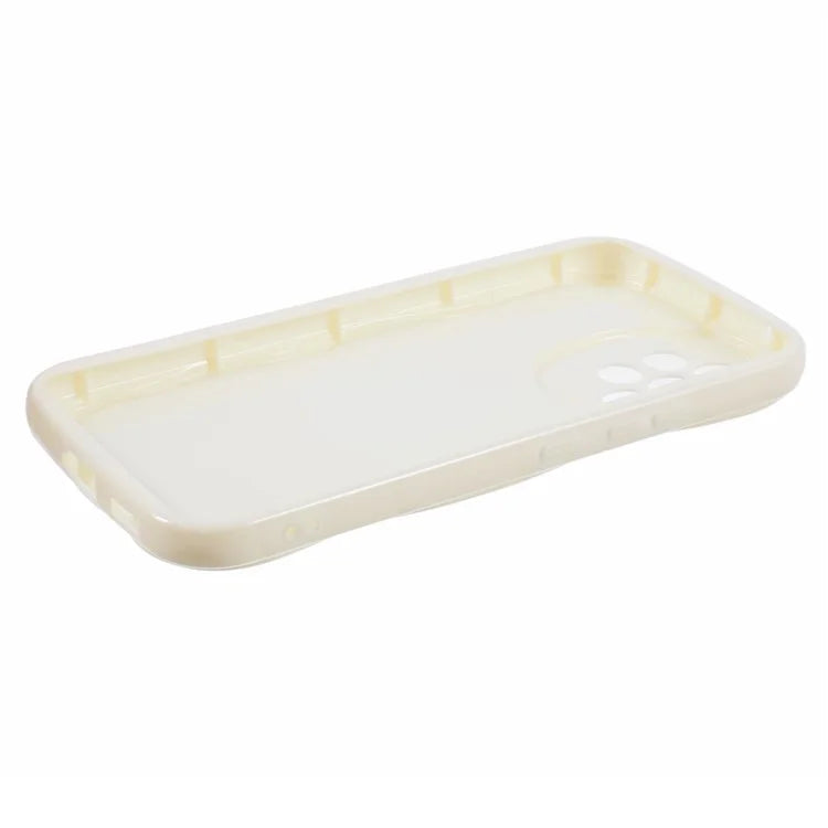 YX Series For Samsung Galaxy A53 5G Phone Case Wave Frame Shape TPU Cover (Precise Cutout)