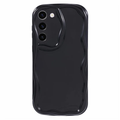YX Series For Samsung Galaxy S21 5G / 4G Case Precise Cutout Wavy Back Phone Cover