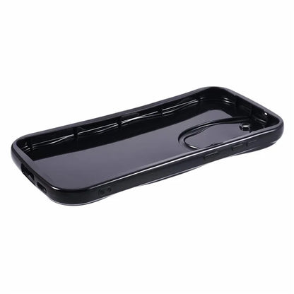 YX Series For Samsung Galaxy S21 5G / 4G Case Precise Cutout Wavy Back Phone Cover