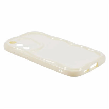 YX Series For Samsung Galaxy S21 5G / 4G Case Precise Cutout Wavy Back Phone Cover