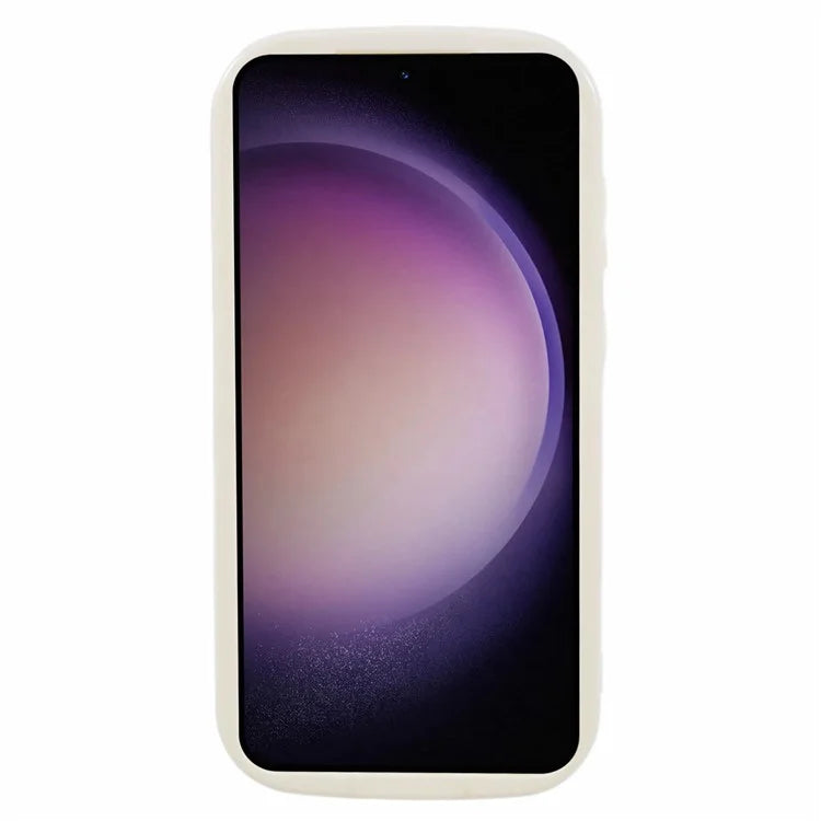 YX Series For Samsung Galaxy S23+ TPU Case Wave Shape Phone Cover (Precise Cutout)