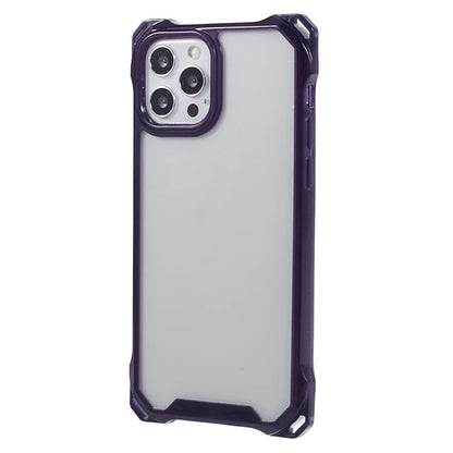 For iPhone 12 Pro Max Clear Phone Case TPU+Acrylic Anti-Scratch Cover