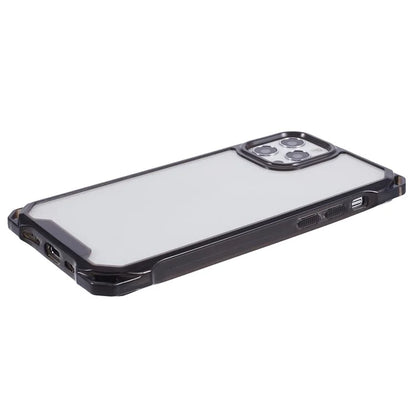 For iPhone 12 Pro Max Clear Phone Case TPU+Acrylic Anti-Scratch Cover