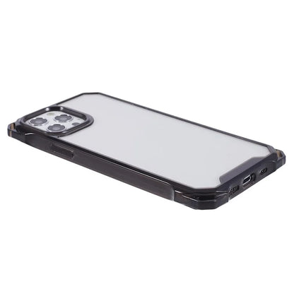 For iPhone 12 Pro Max Clear Phone Case TPU+Acrylic Anti-Scratch Cover