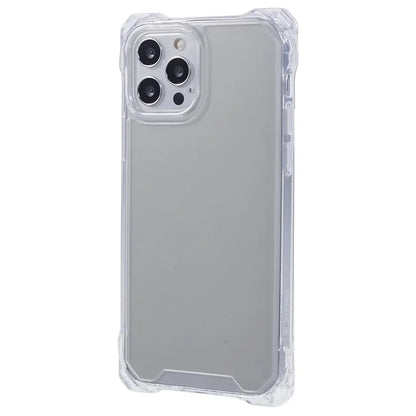 For iPhone 12 Pro Max Clear Phone Case TPU+Acrylic Anti-Scratch Cover
