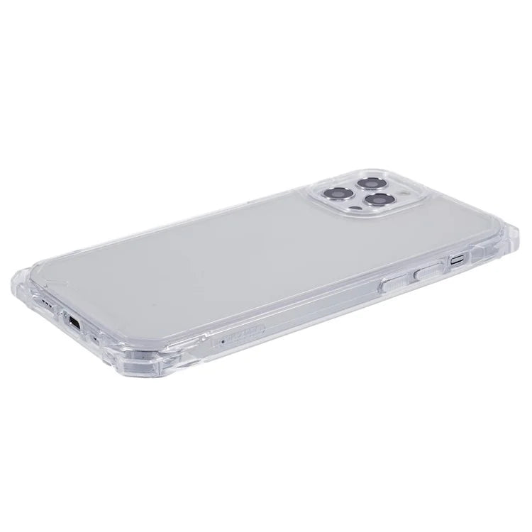 For iPhone 12 Pro Max Clear Phone Case TPU+Acrylic Anti-Scratch Cover