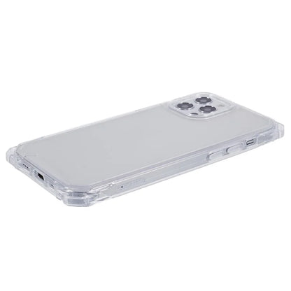 For iPhone 12 Pro Max Clear Phone Case TPU+Acrylic Anti-Scratch Cover
