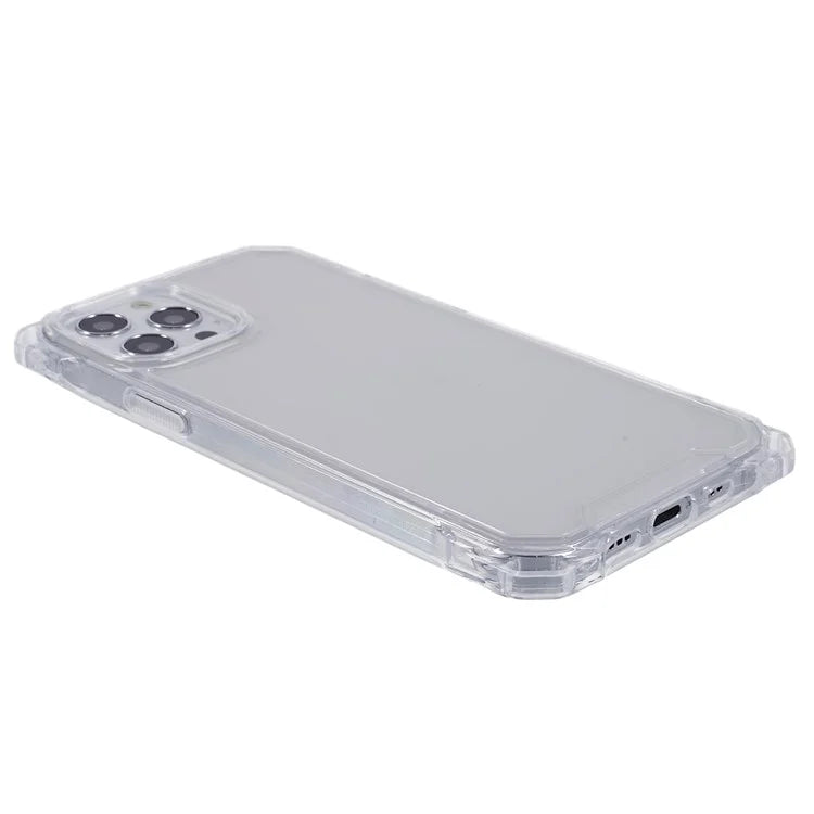 For iPhone 12 / 12 Pro Phone Case TPU+Acrylic Fall Prevention Protective Cover
