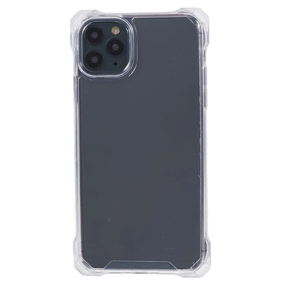 For iPhone 11 Pro Max Case TPU+Acrylic Drop-proof Clear Phone Cover