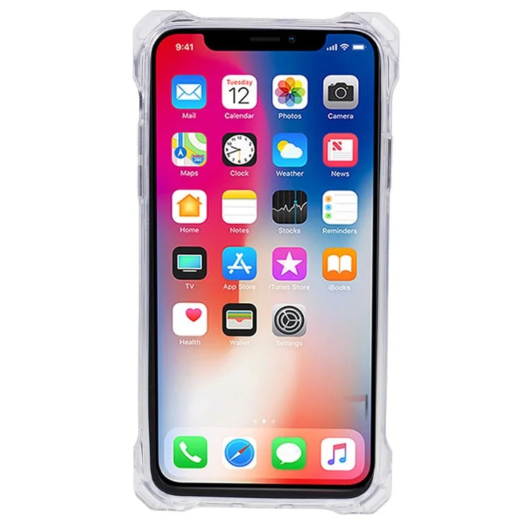 For iPhone 11 Pro Max Case TPU+Acrylic Drop-proof Clear Phone Cover