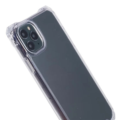 For iPhone 11 Pro Max Case TPU+Acrylic Drop-proof Clear Phone Cover