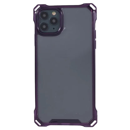 For iPhone 11 Pro Clear Case TPU Frame Acrylic Back Phone Cover